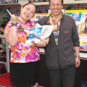 大会の一コマ › 堂元美佐プロと一緒に投げよう大会(2024年07月15日)