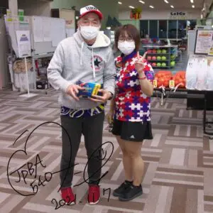 大会の一コマ › 倉田萌プロと一緒投げよう!!（2021.11.07）