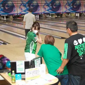 大会の一コマ › 姫路麗プロと一緒に投げよう（2022.07.24）