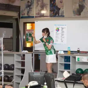 大会の一コマ › 姫路麗プロと一緒に投げよう（2022.07.24）