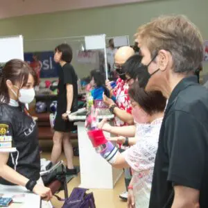 大会の一コマ › 姫路麗プロと一緒に投げよう（2022.07.24）