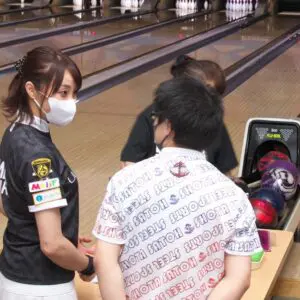 大会の一コマ › 姫路麗プロと一緒に投げよう（2022.07.24）
