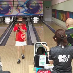 大会の一コマ › 姫路麗プロと一緒に投げよう（2022.07.24）