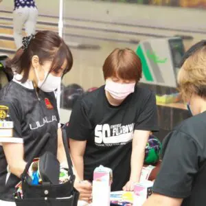 大会の一コマ › 姫路麗プロと一緒に投げよう（2022.07.24）