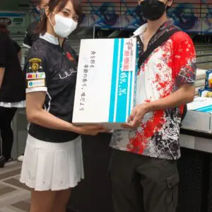 大会の一コマ › 姫路麗プロと一緒に投げよう（2022.07.24）