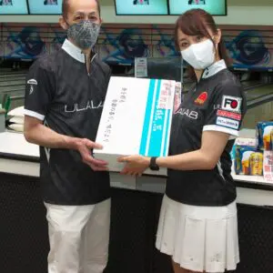 大会の一コマ › 姫路麗プロと一緒に投げよう（2022.07.24）