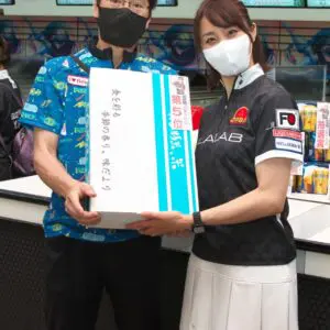 大会の一コマ › 姫路麗プロと一緒に投げよう（2022.07.24）