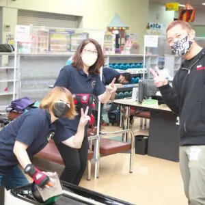 大会の一コマ › 日置秀一プロ＆澤田春花プロと一緒に投げよう！（2023.04.15）