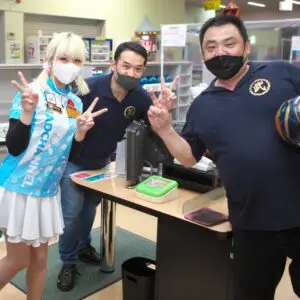 大会の一コマ › 日置秀一プロ＆澤田春花プロと一緒に投げよう！（2023.04.15）